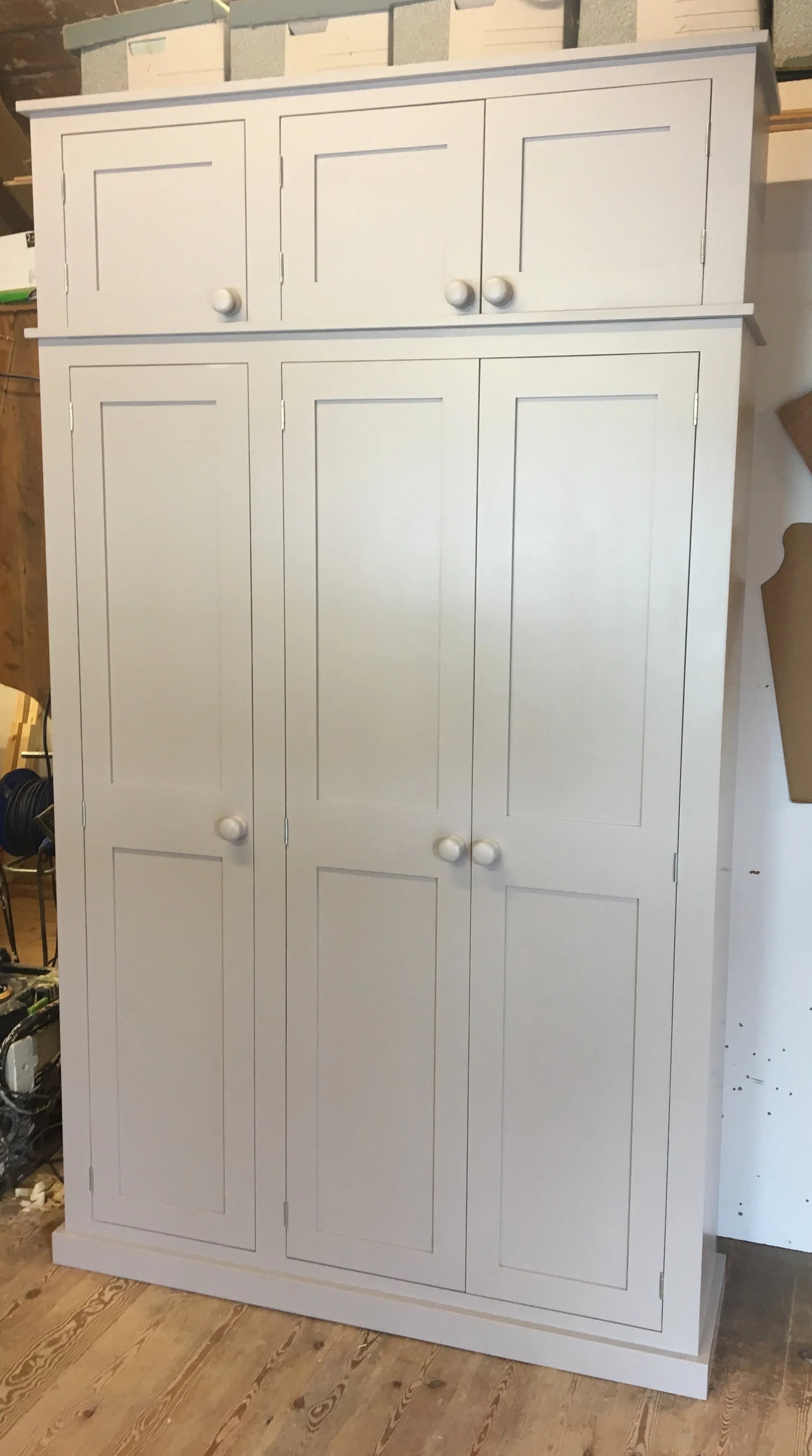 **3 Door Hall, Utility Room, Cloak Room Coat & Shoe Storage Cupboard (35 cm deep) OPTION 4