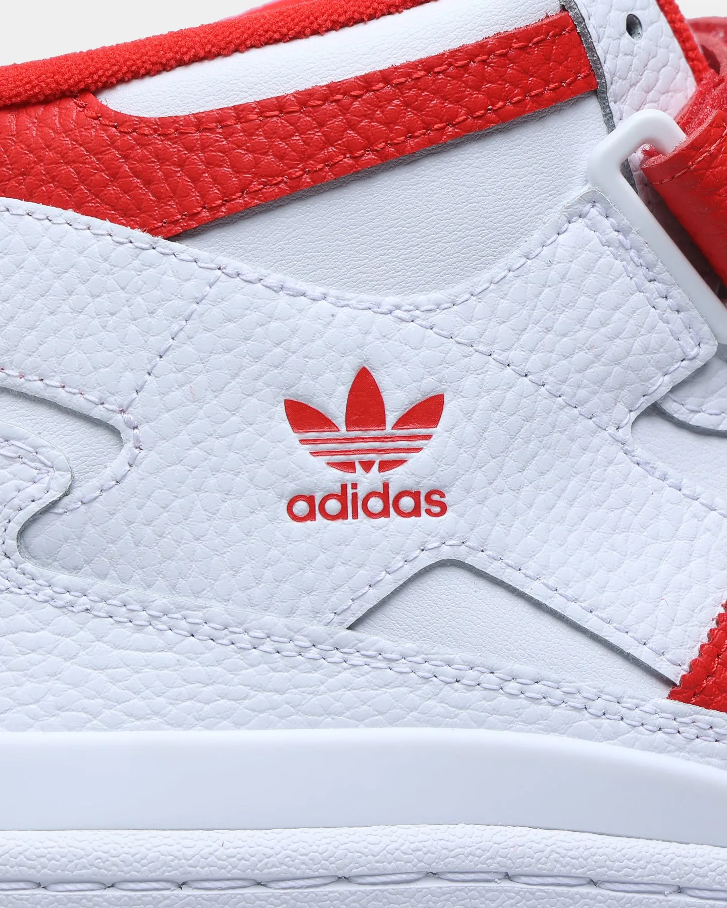 Adidas Forum Mid Cloud White/Vivid Red/Cloud White