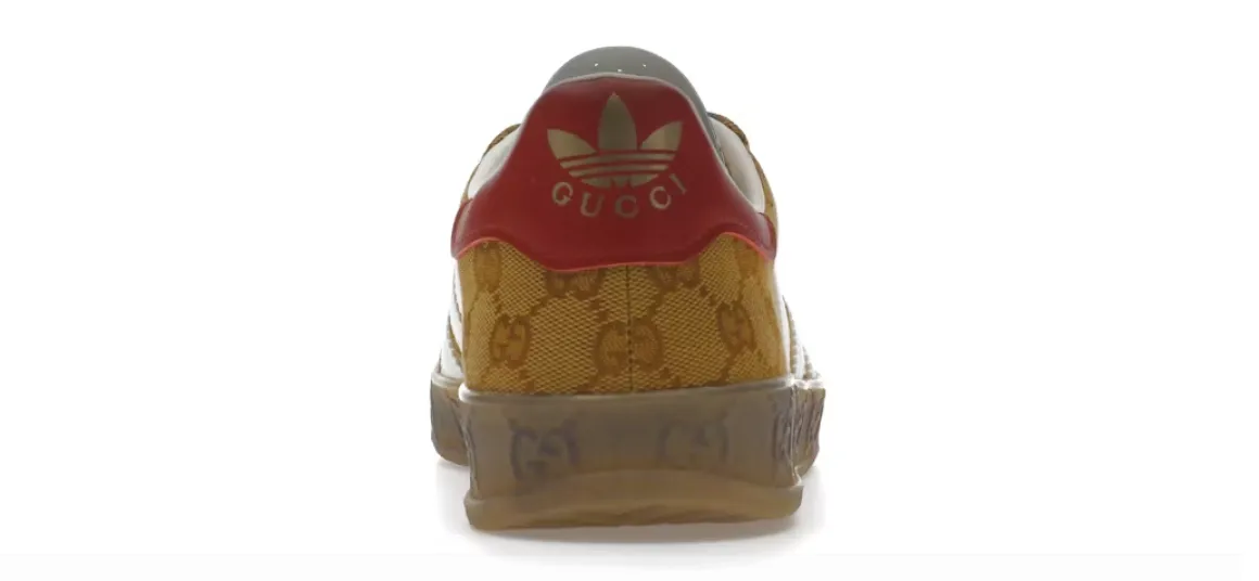 adidas Gazelle Gucci Original GG Beige Brown