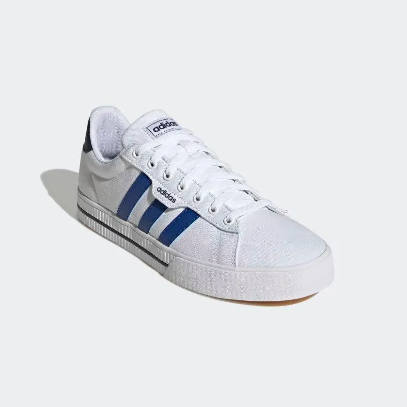 Adidas Men's Daily 3.0 Shoes - Cloud White / Royal Blue / Legend Ink