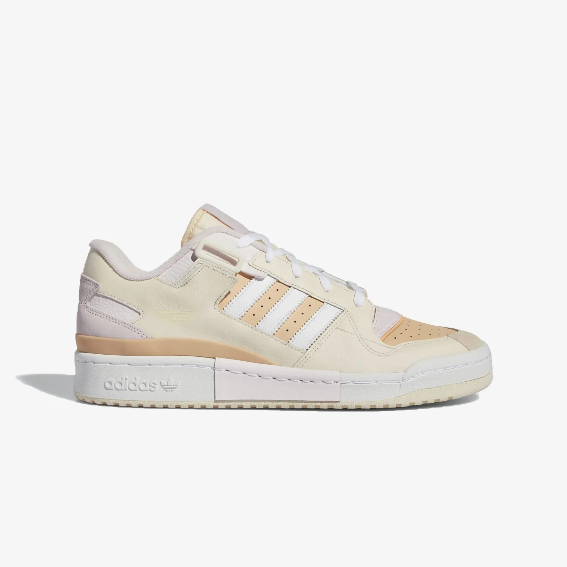 Adidas Originals | FORUM EXHIBIT LOW  { ECRU TINT / CLOUD WHITE