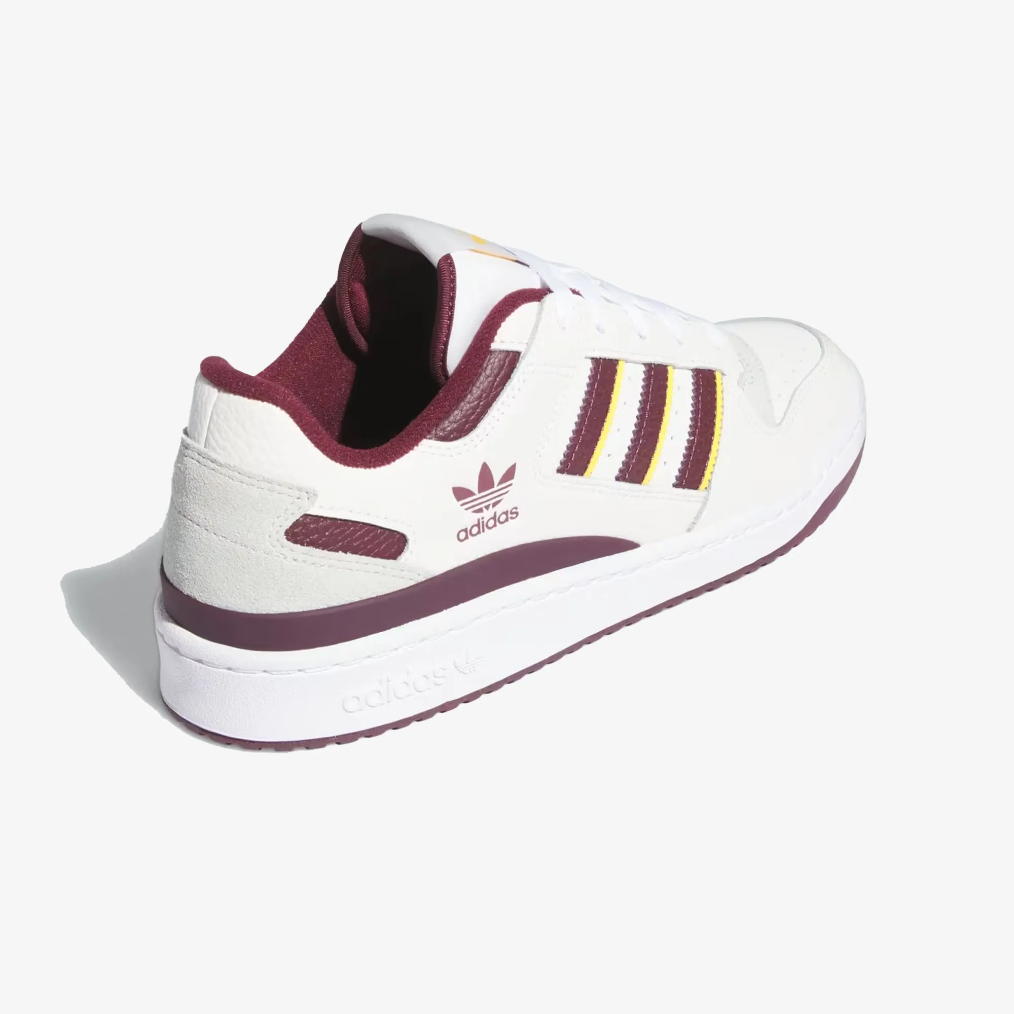 ADIDAS ORIGINALS | FORUM LOW CL { CORE WHITE/TEAM MAROON 2/CLOUD WHITE