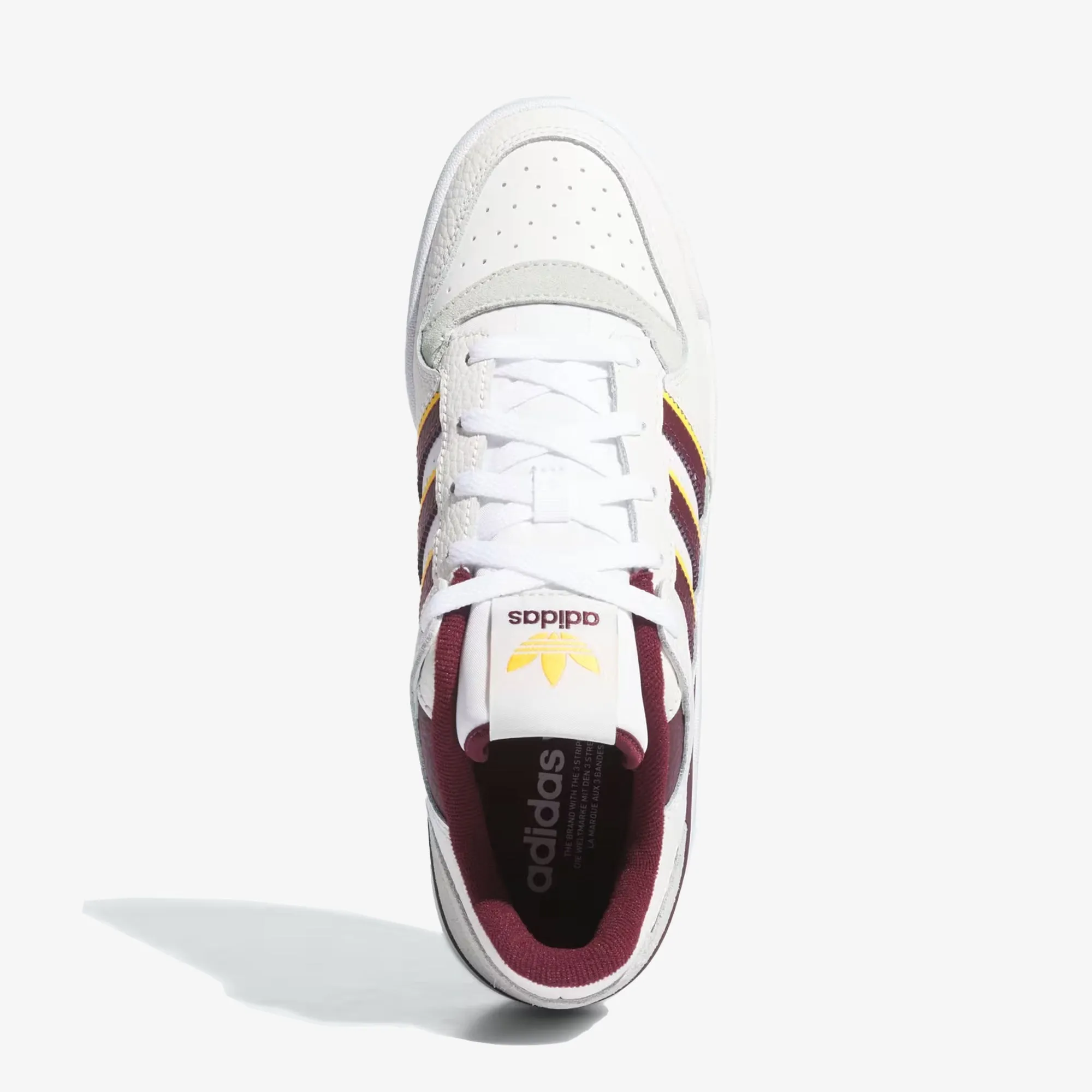 ADIDAS ORIGINALS | FORUM LOW CL { CORE WHITE/TEAM MAROON 2/CLOUD WHITE