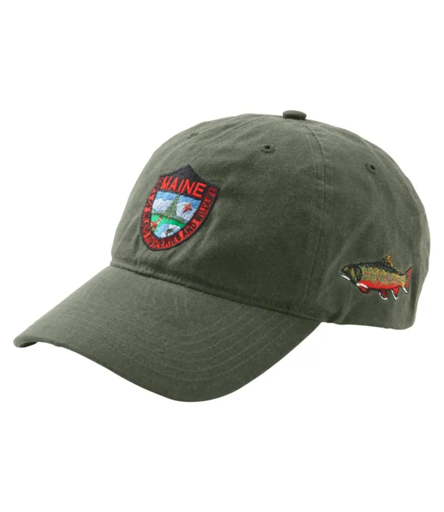 Adults' MIF&amp;W Waxcloth Hat, Brook Trout