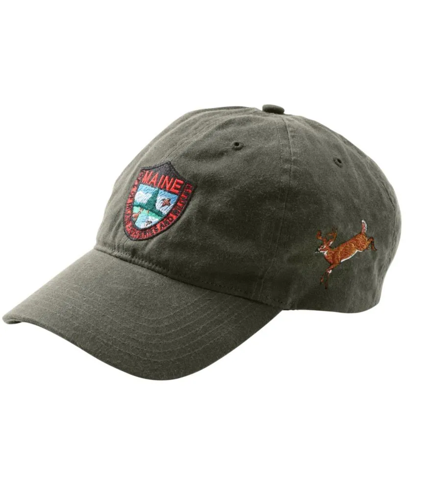 Adults' MIF&amp;W Waxcloth Hat, White-Tailed Deer