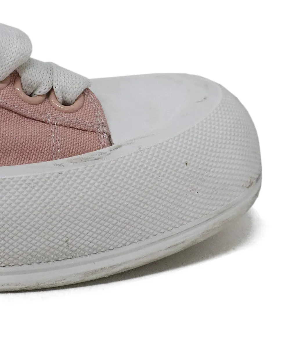 Alexander McQueen Canvas Pink Sneakers sz 7.5