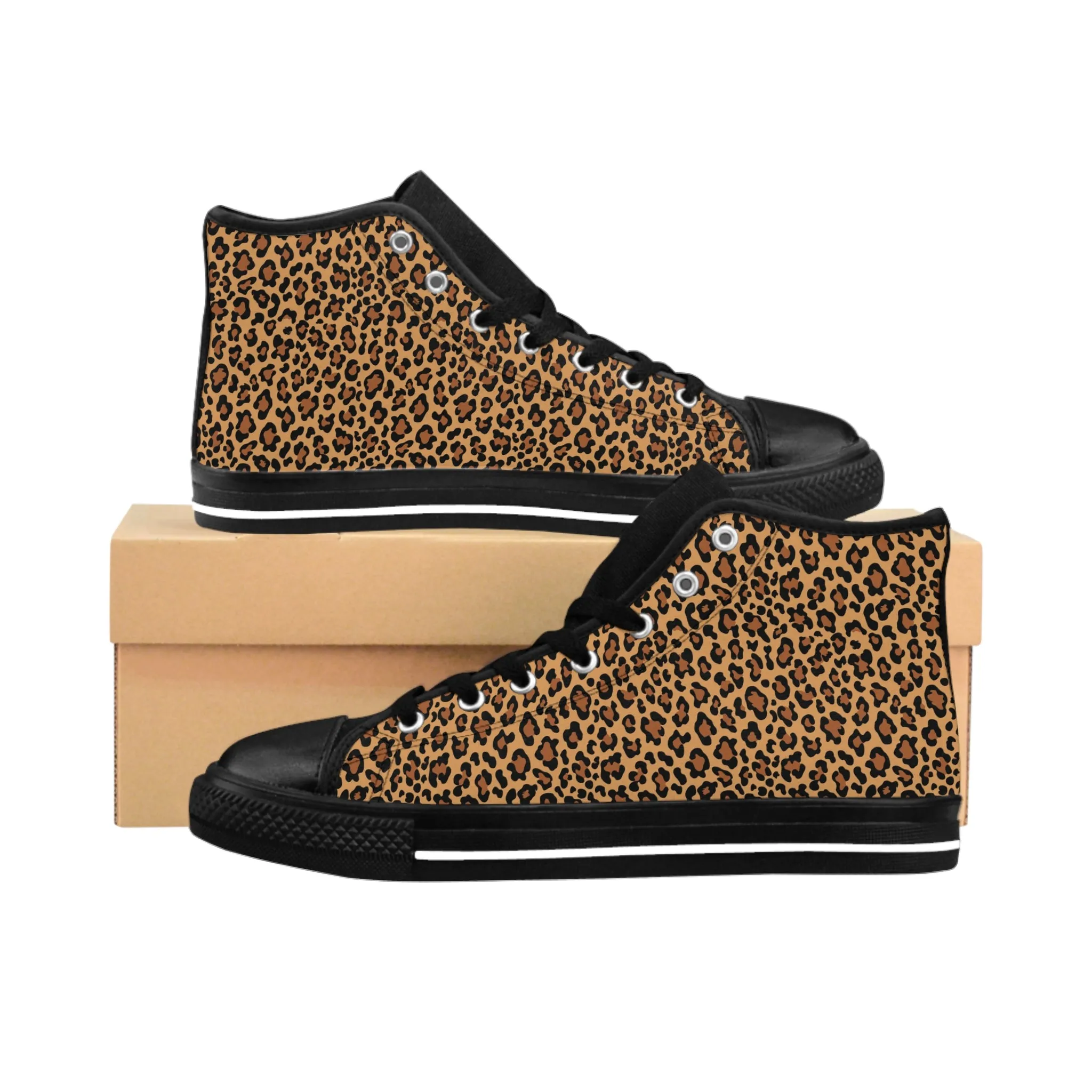 Animal Leopard Men's Classic Sneakers