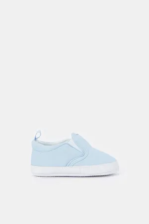 Babies Blue Pram Shoe