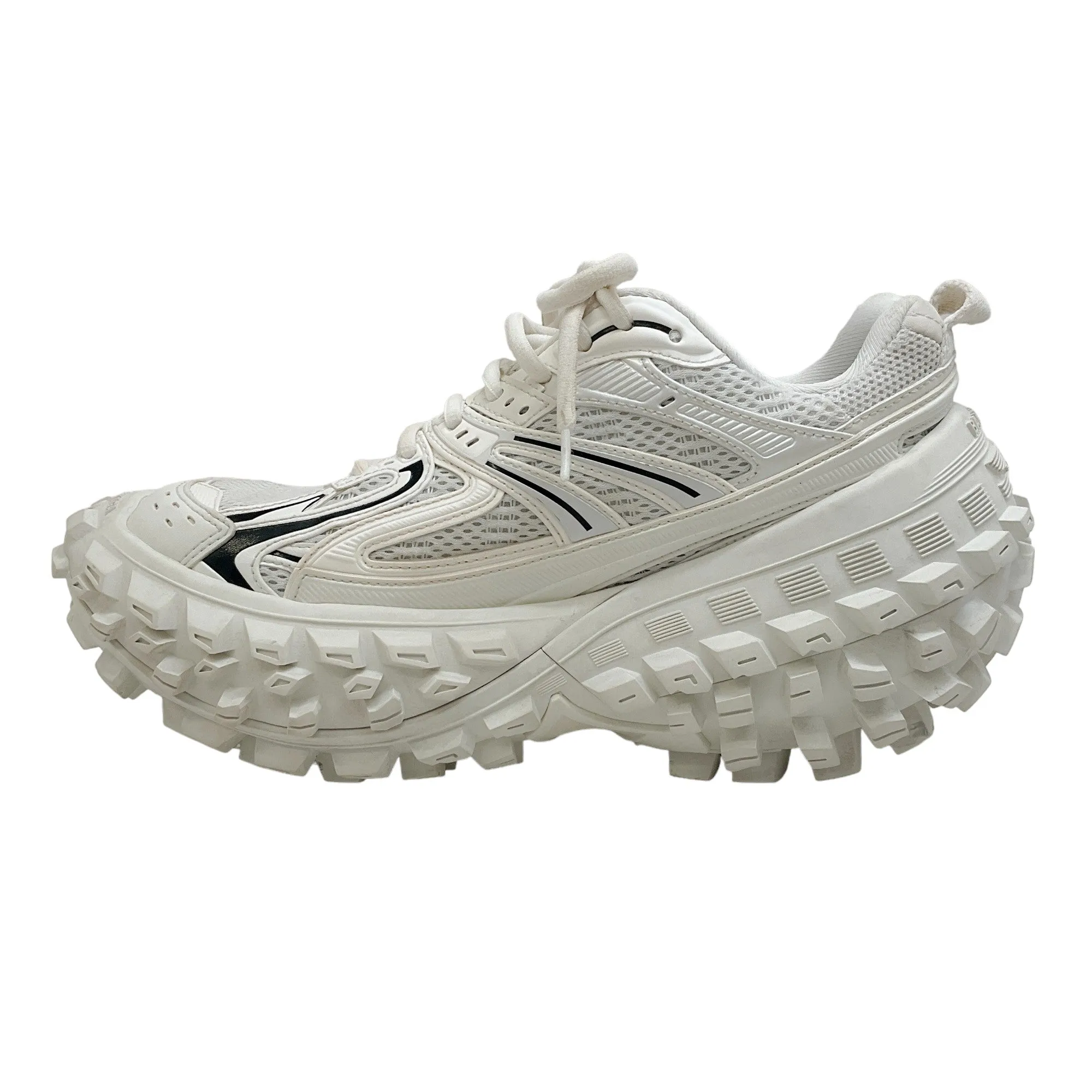 Balenciaga Eggshell Rubber / Mesh Sneakers