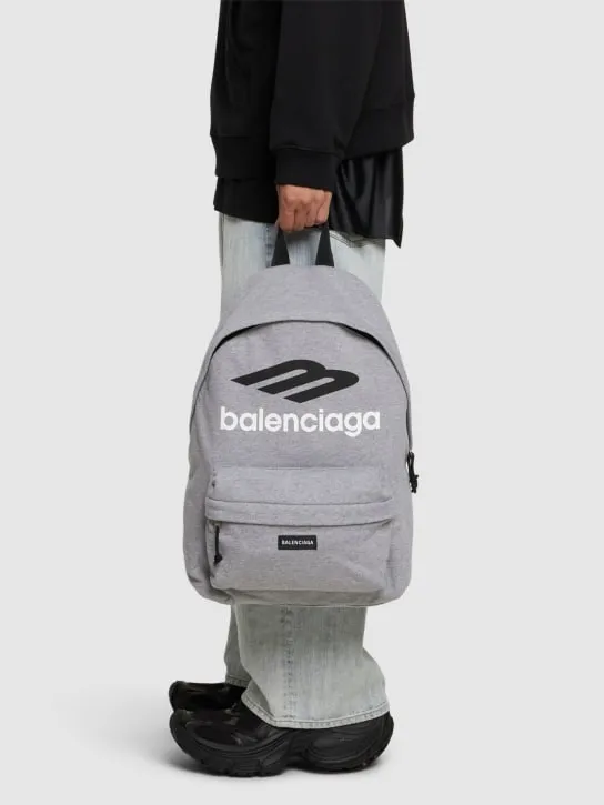 Balenciaga   Explorer cotton blend backpack 