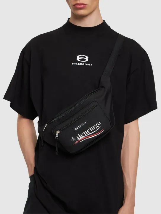 Balenciaga   Explorer nylon belt bag 