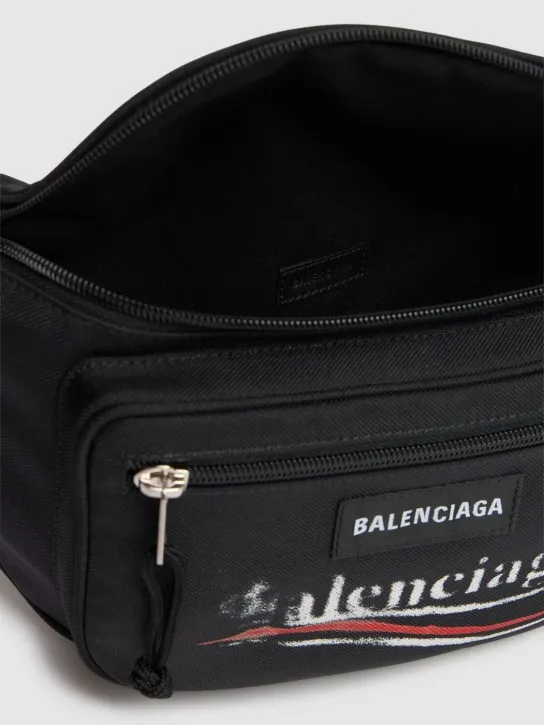 Balenciaga   Explorer nylon belt bag 