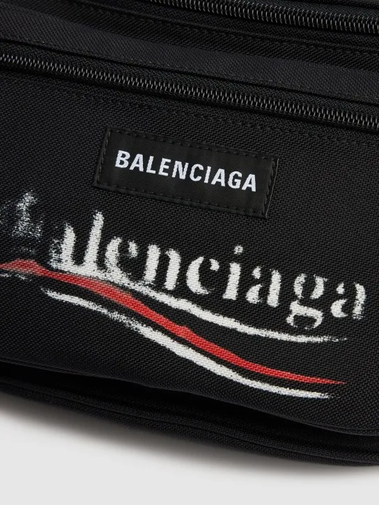 Balenciaga   Explorer nylon belt bag 