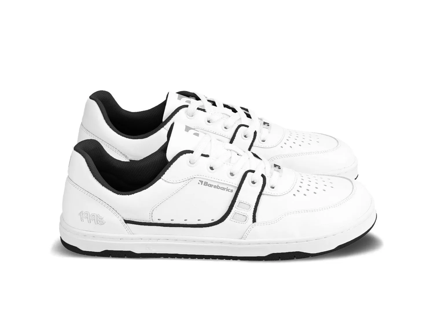 Barefoot Sneakers Barebarics Arise - White & Black