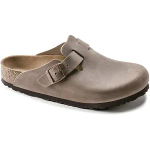 Birkenstock Boston Oiled Leather Clog - Tobacco