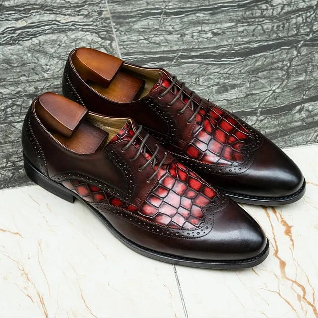 Blue Marine Handcrafted Derby Shoes