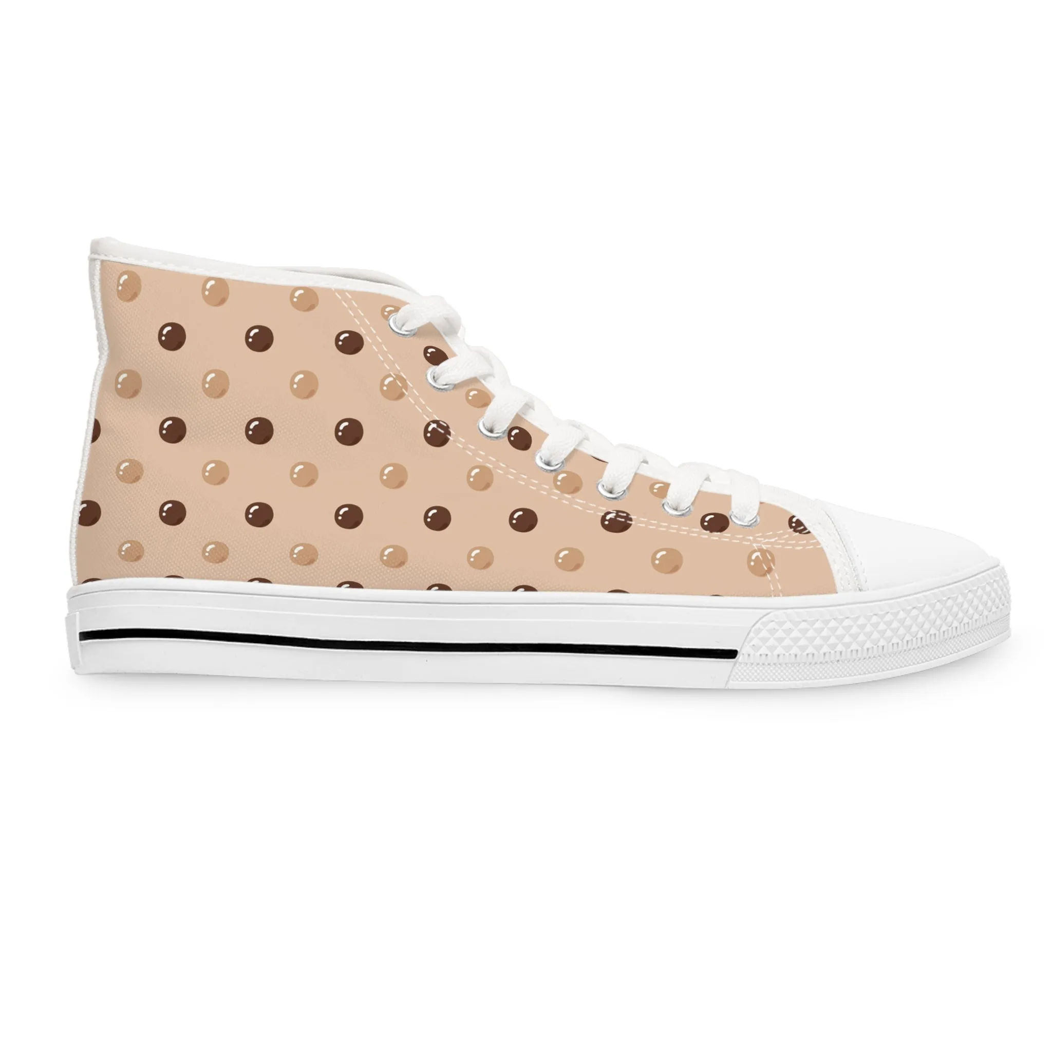 Bubble Tea Women's High Top Sneakers