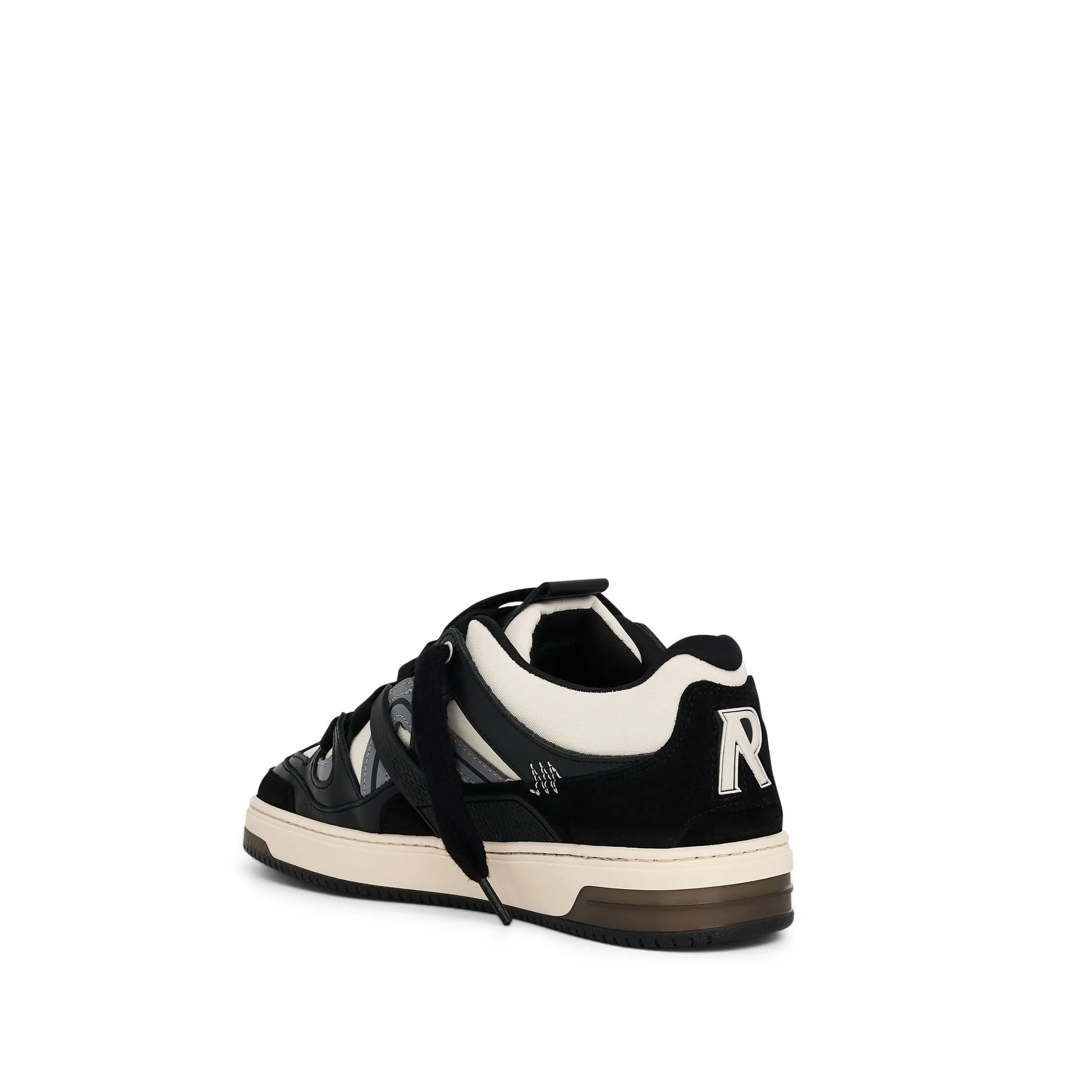 Bully Low Sneaker in Black/White