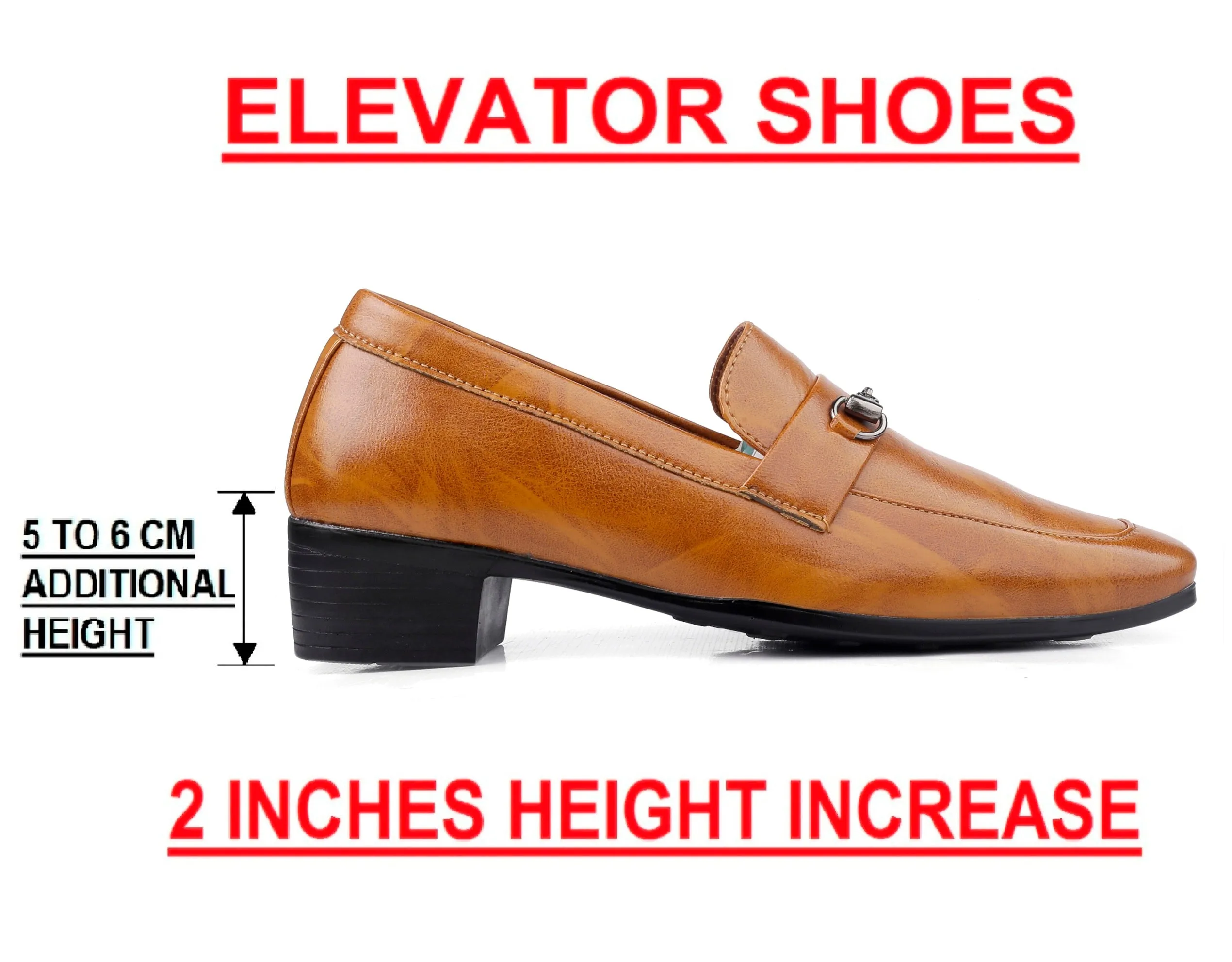 BXXY Height Increasing Loafer And Moccasins For Men