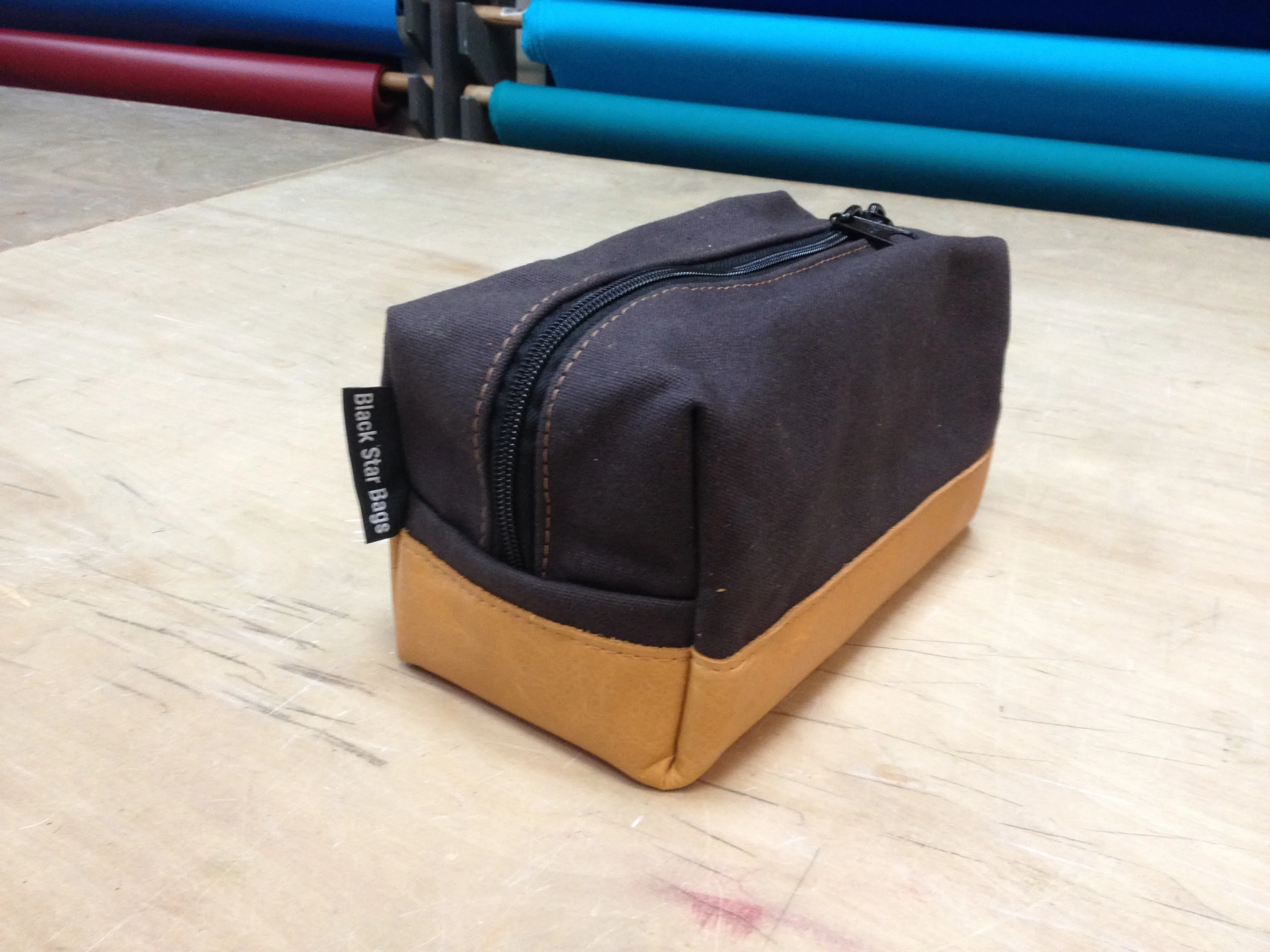 Canvas & Leather Dopp Kits