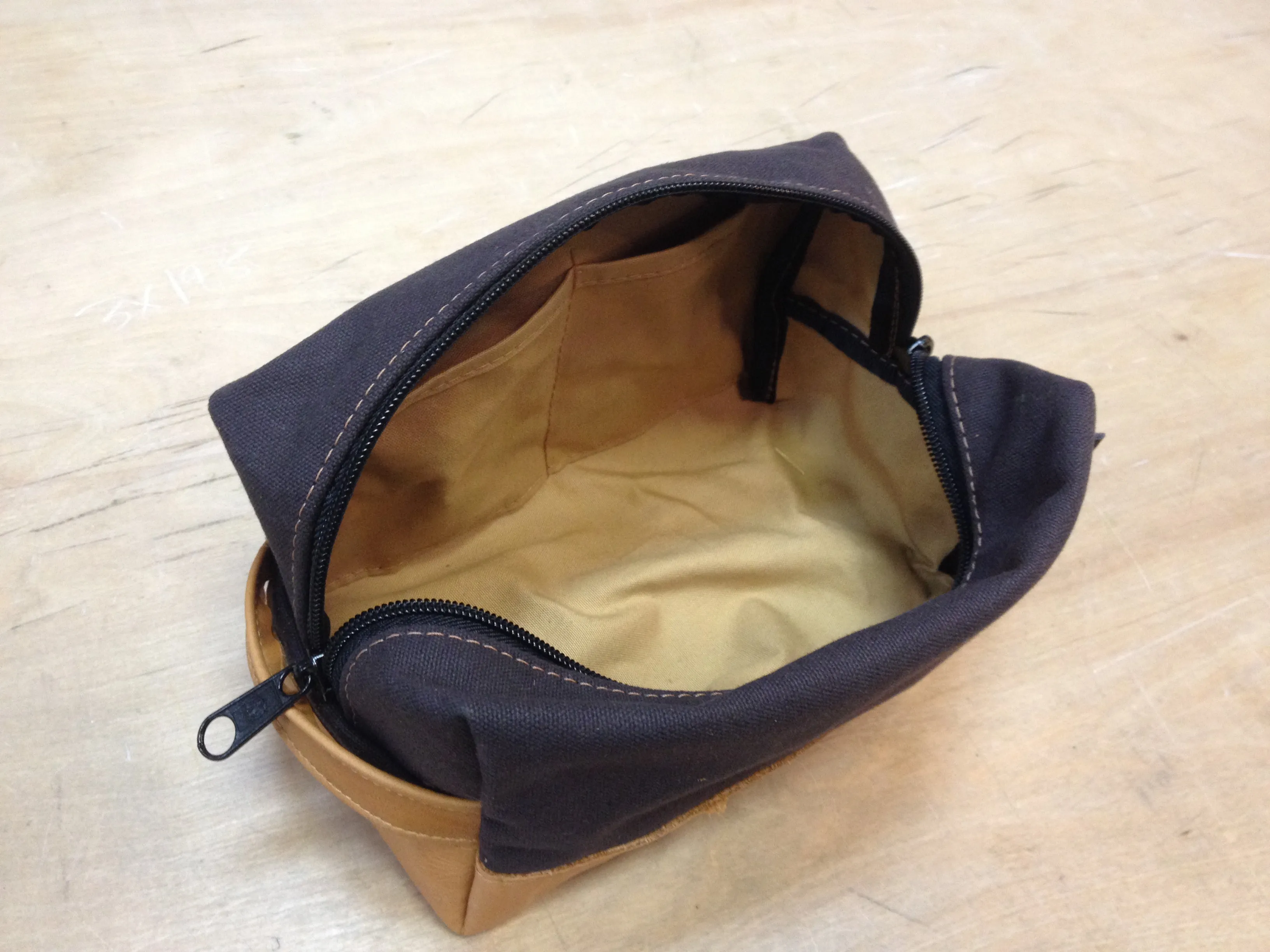 Canvas & Leather Dopp Kits