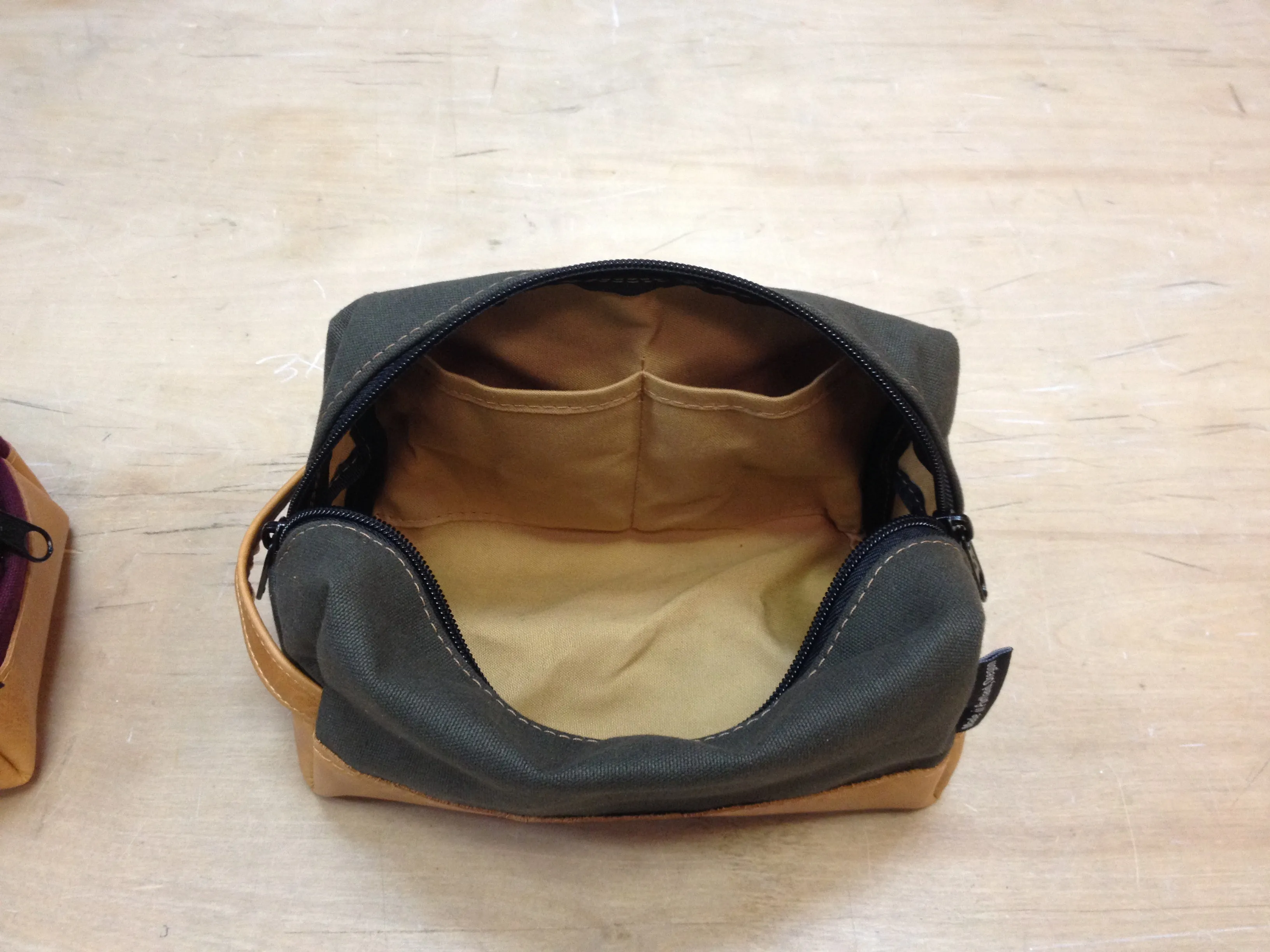 Canvas & Leather Dopp Kits