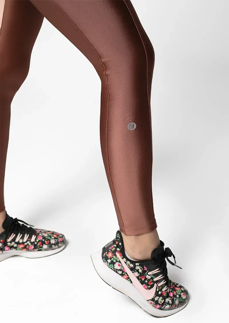 Canvas Legging with Pockets - Bronze