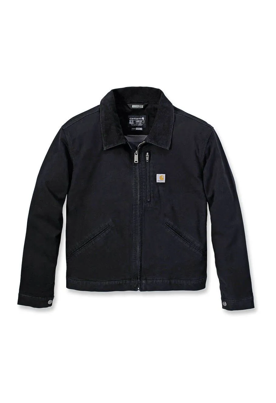 Carhartt&#x20;Work&#x20;Jacket&#x20;Canvas&#x20;Detroit&#x20;Women&#x20;106208&#x20;-&#x20;Black