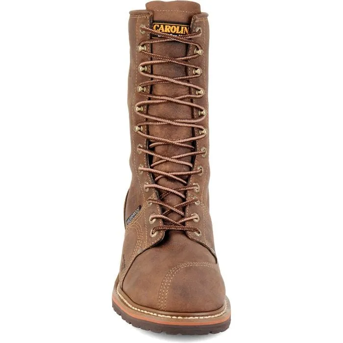 Carolina Men's Linesman Brown Waterproof Composite Toe Work Boots CA1904