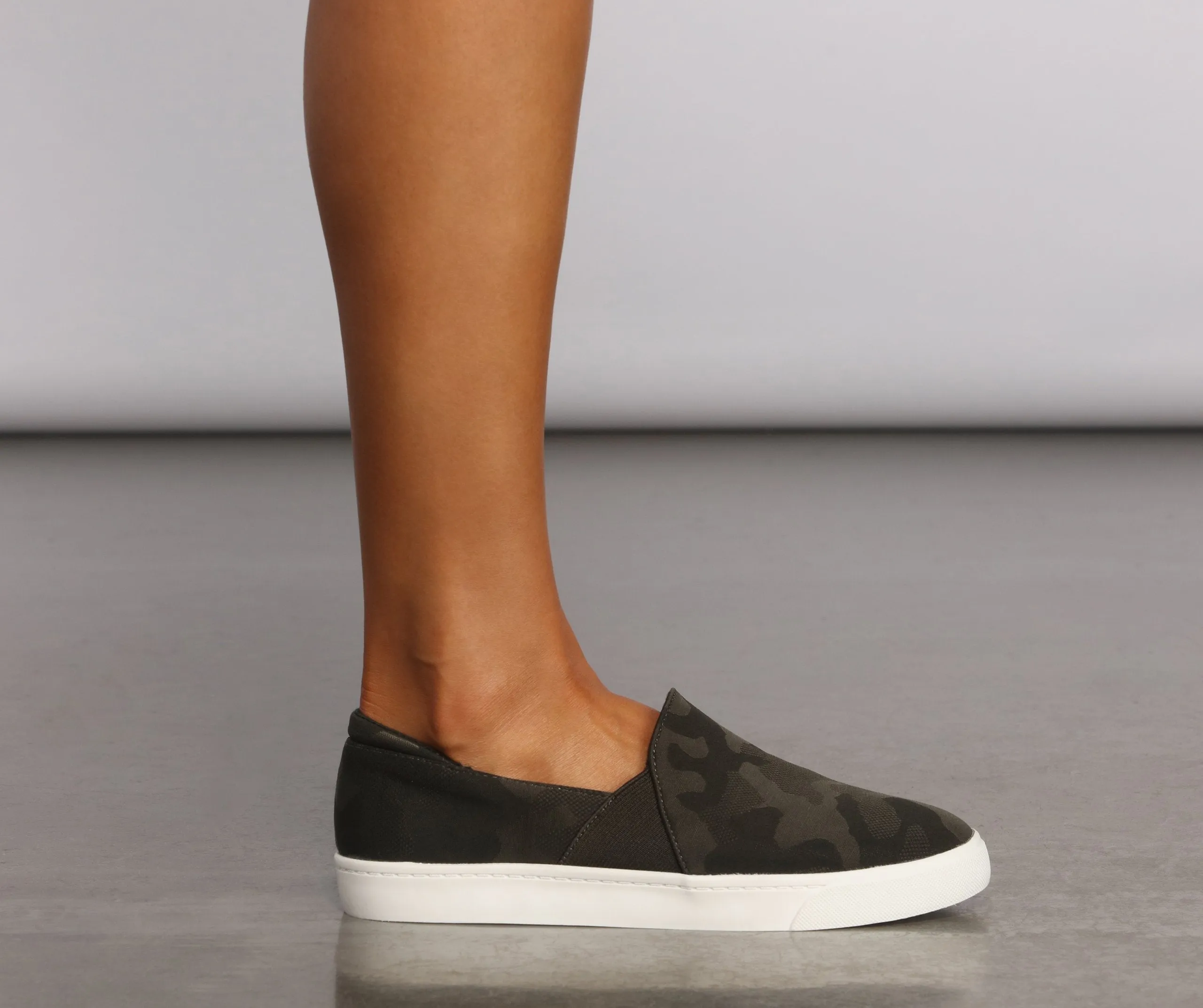 Casually Cute Slip On Sneakers