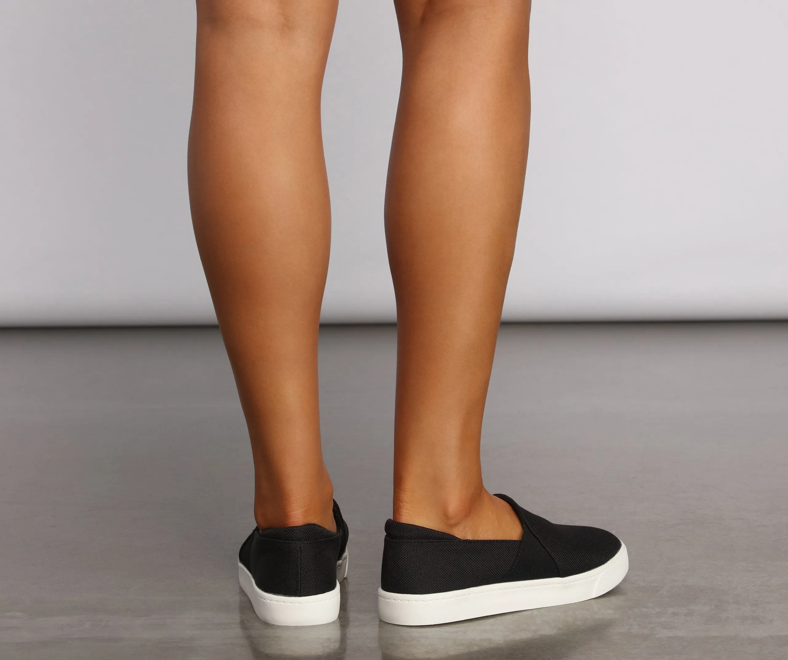 Casually Cute Slip On Sneakers