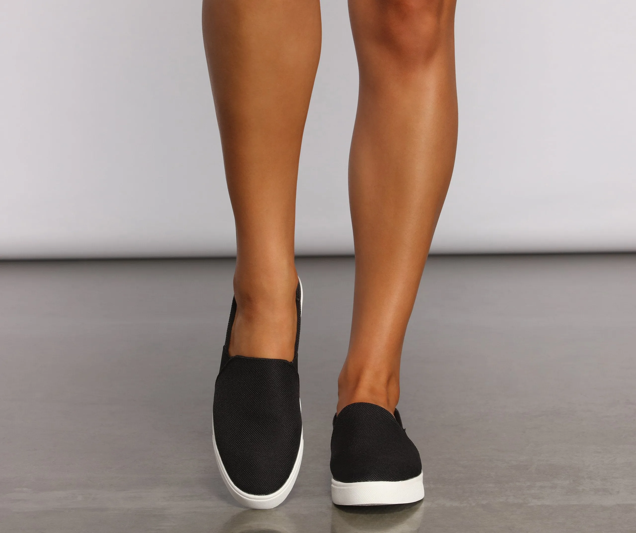 Casually Cute Slip On Sneakers