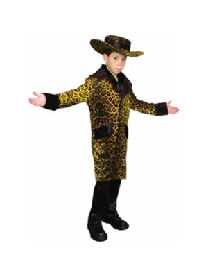 Child Cheetah Pimp Suit Costume