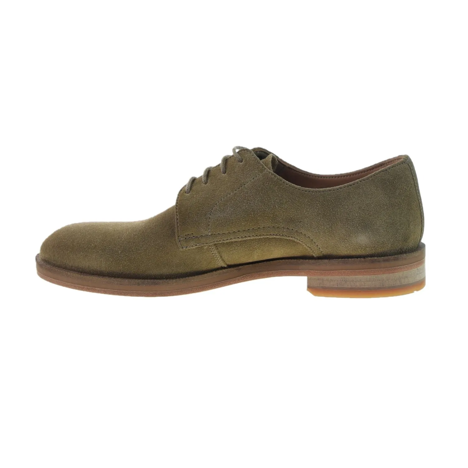 Clarks Oliver Lace Men's Shoes Dark Sand Suede