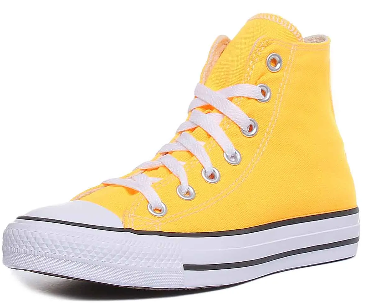 Converse 167236C CT All Star Hi Trainer In Orange For Women