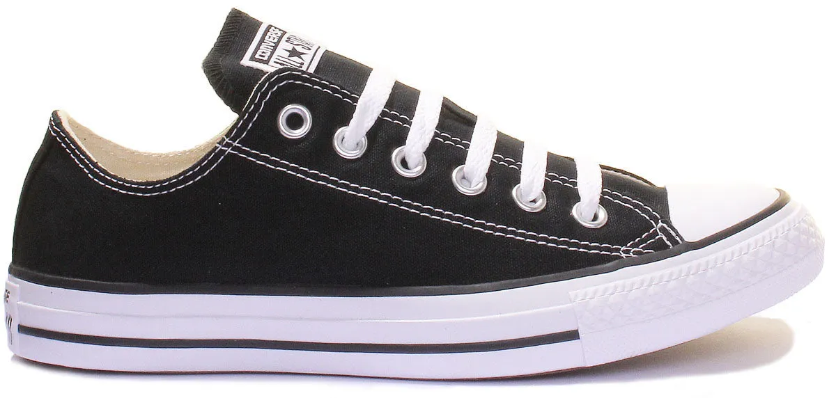 Converse All Star Low Trainer In Black For Women