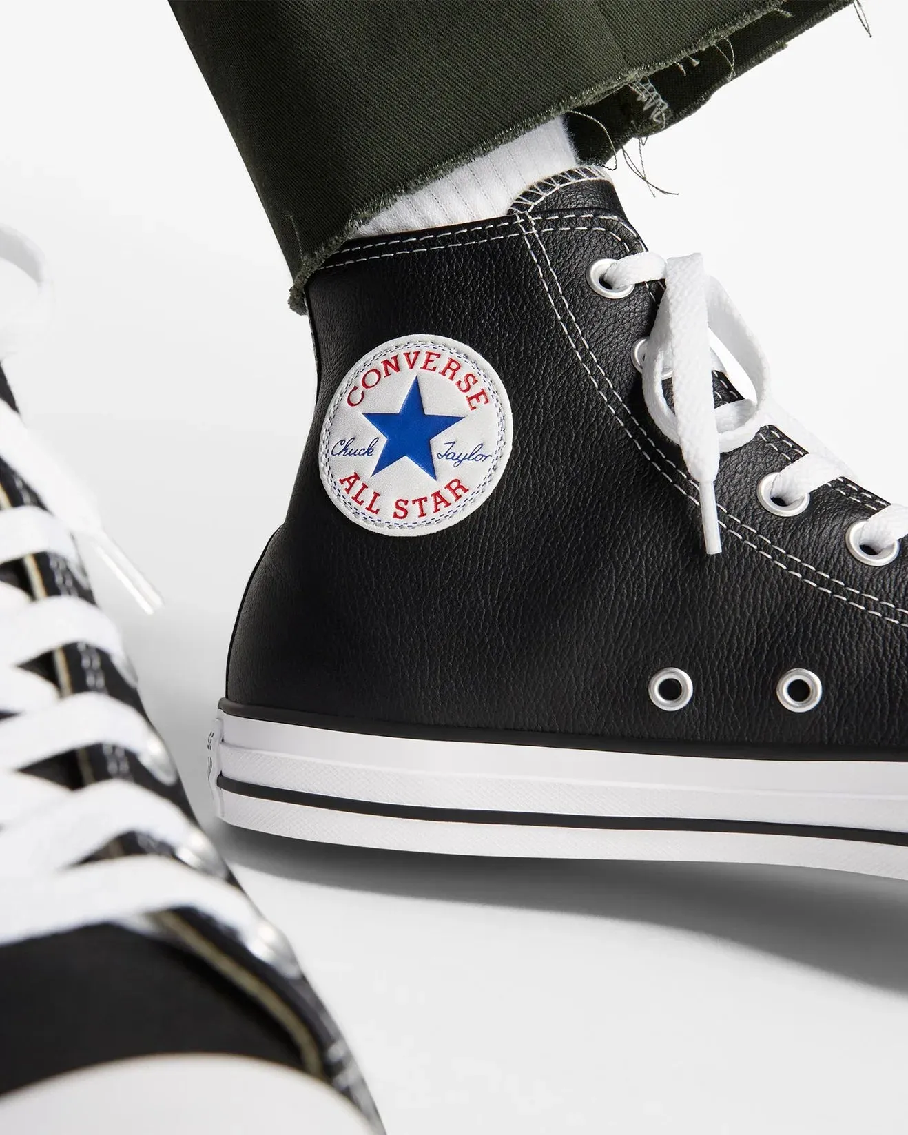 CONVERSE Chuck Taylor All Star Leather - High Top Black