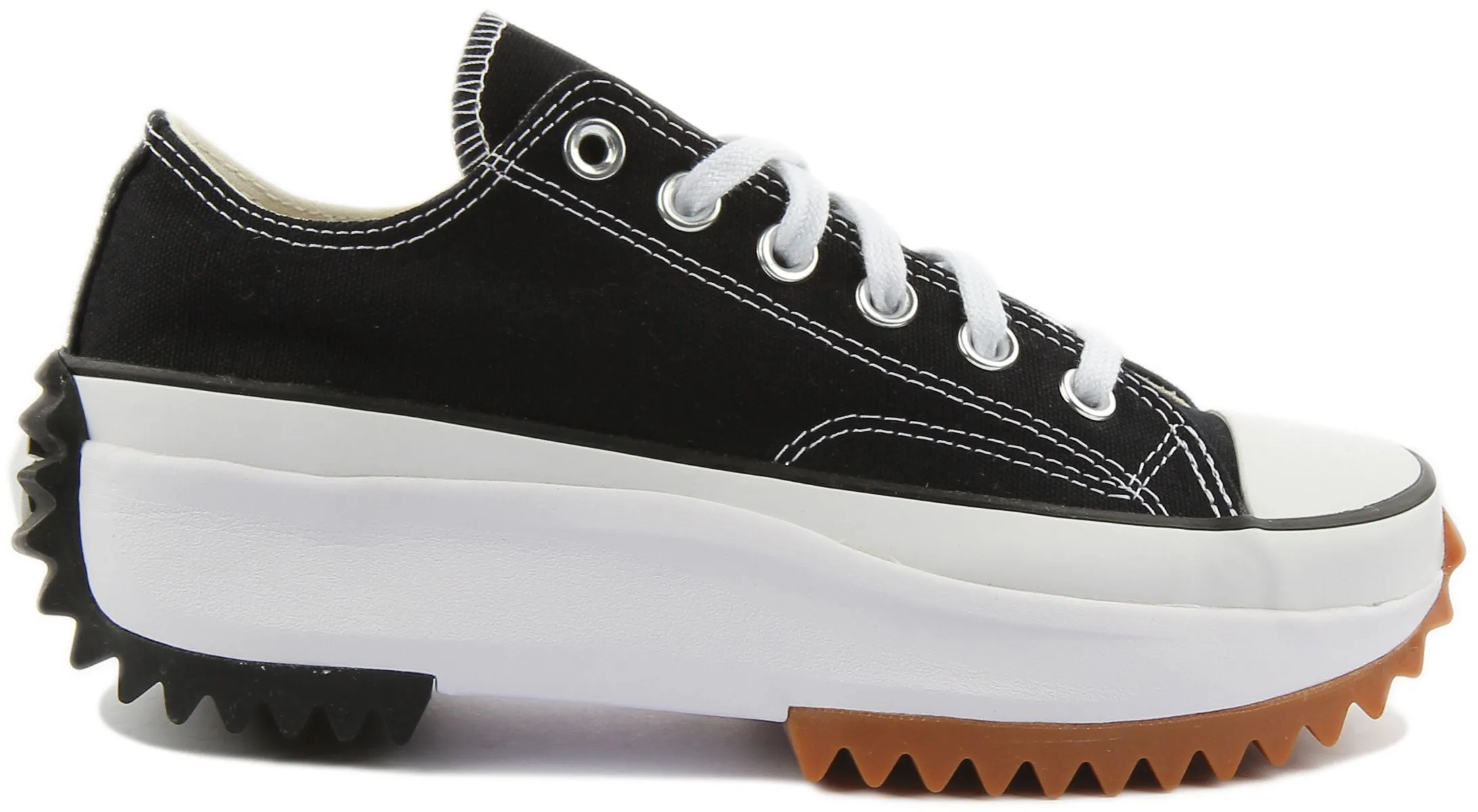 Converse Run Star Hike Low Top 168816 In Black White