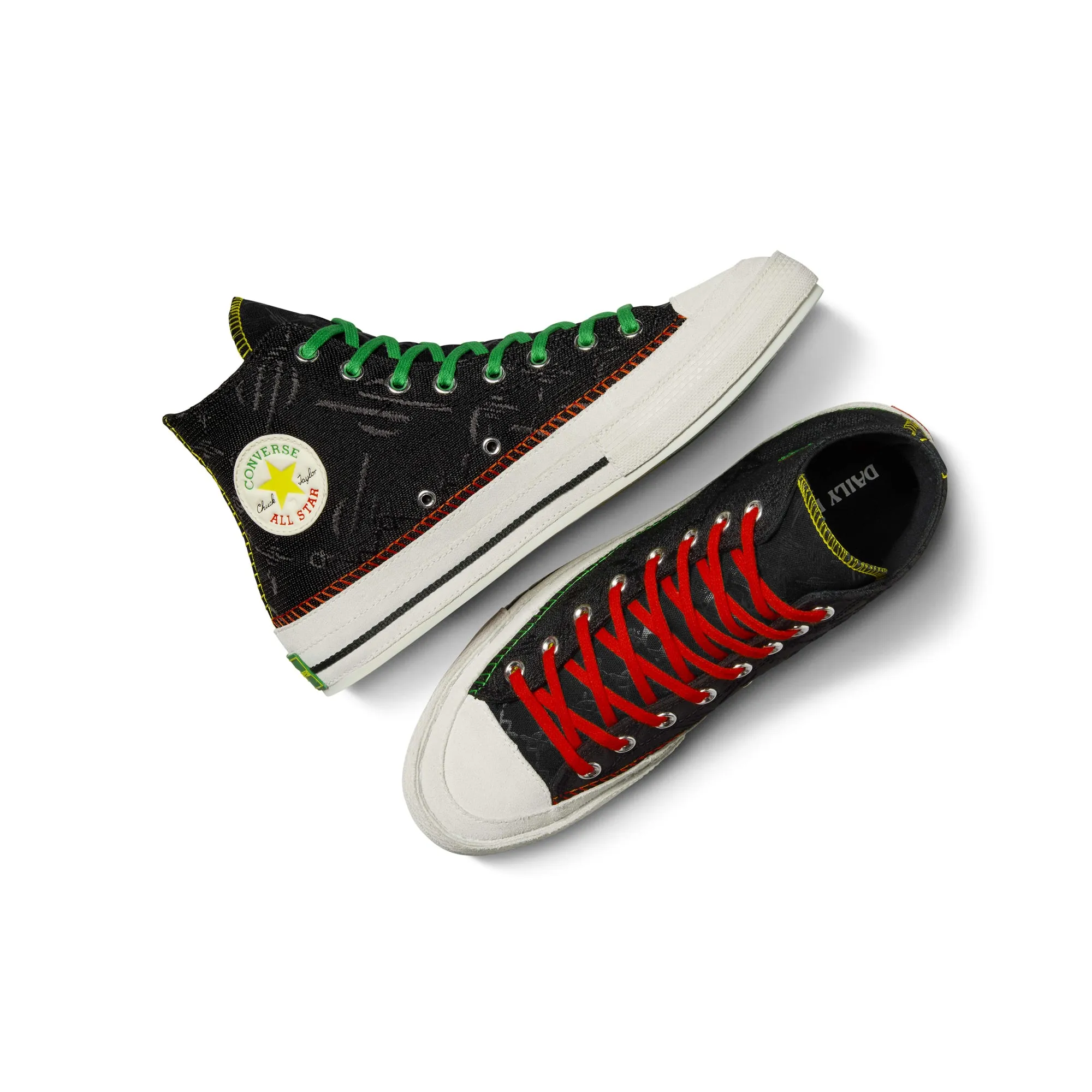 Converse x Daily Paper Mens Chuck 70 High Shoes