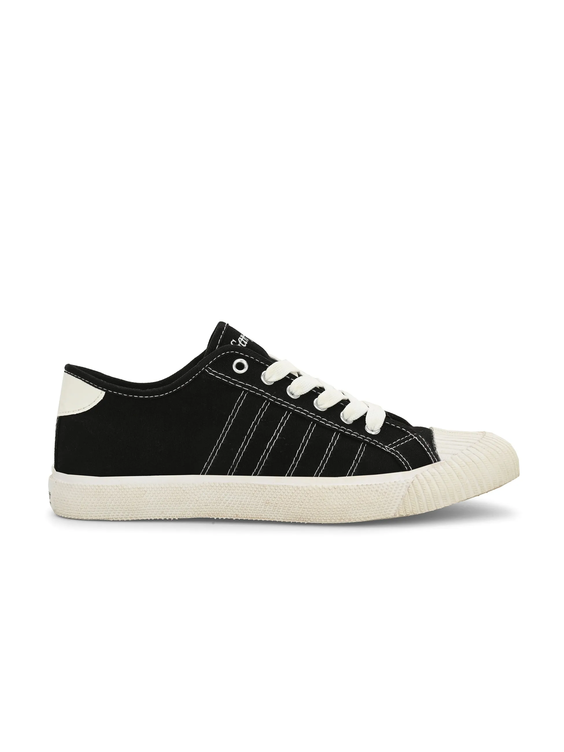 Core Black Canvas Sneakers