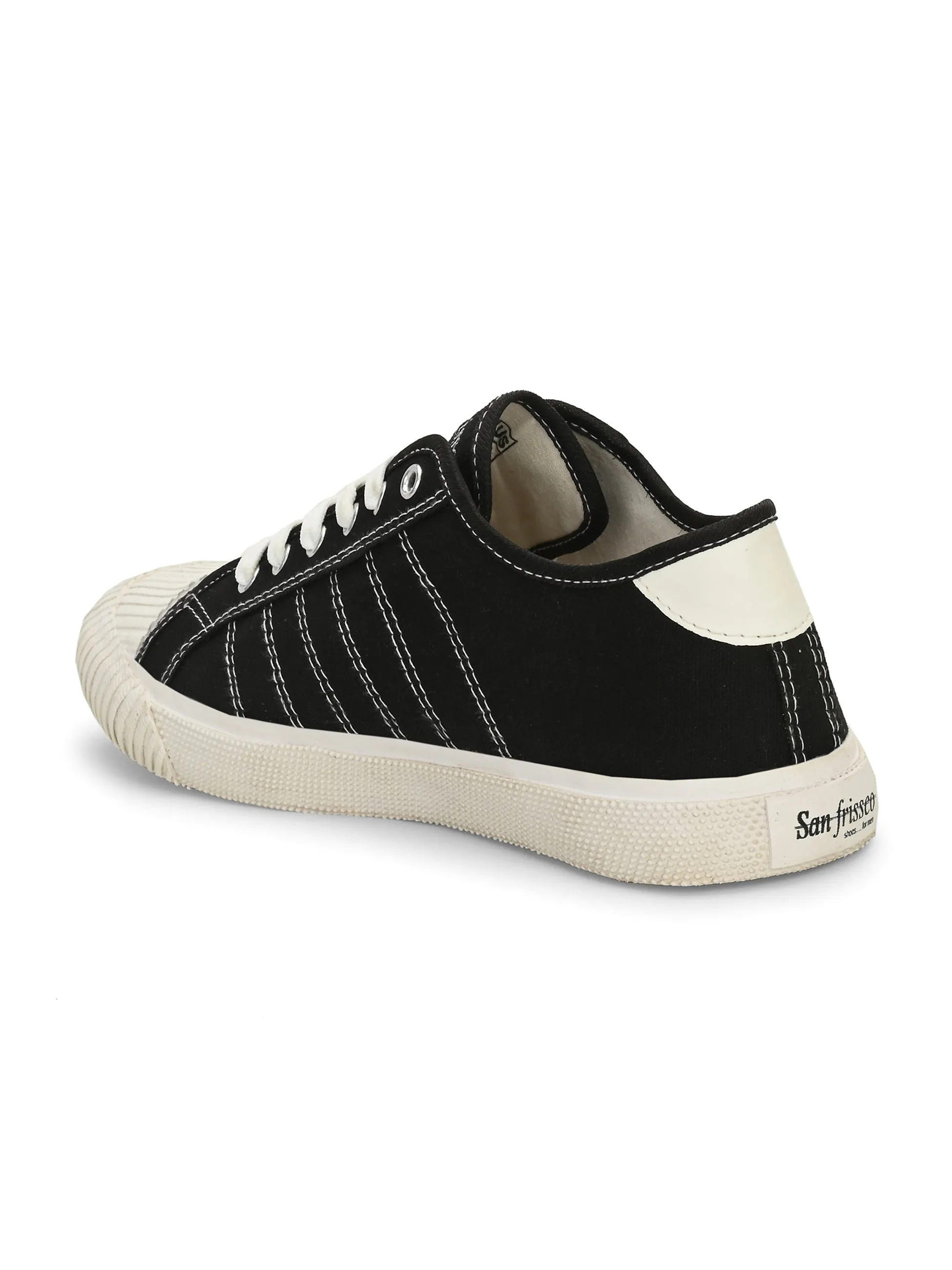 Core Black Canvas Sneakers