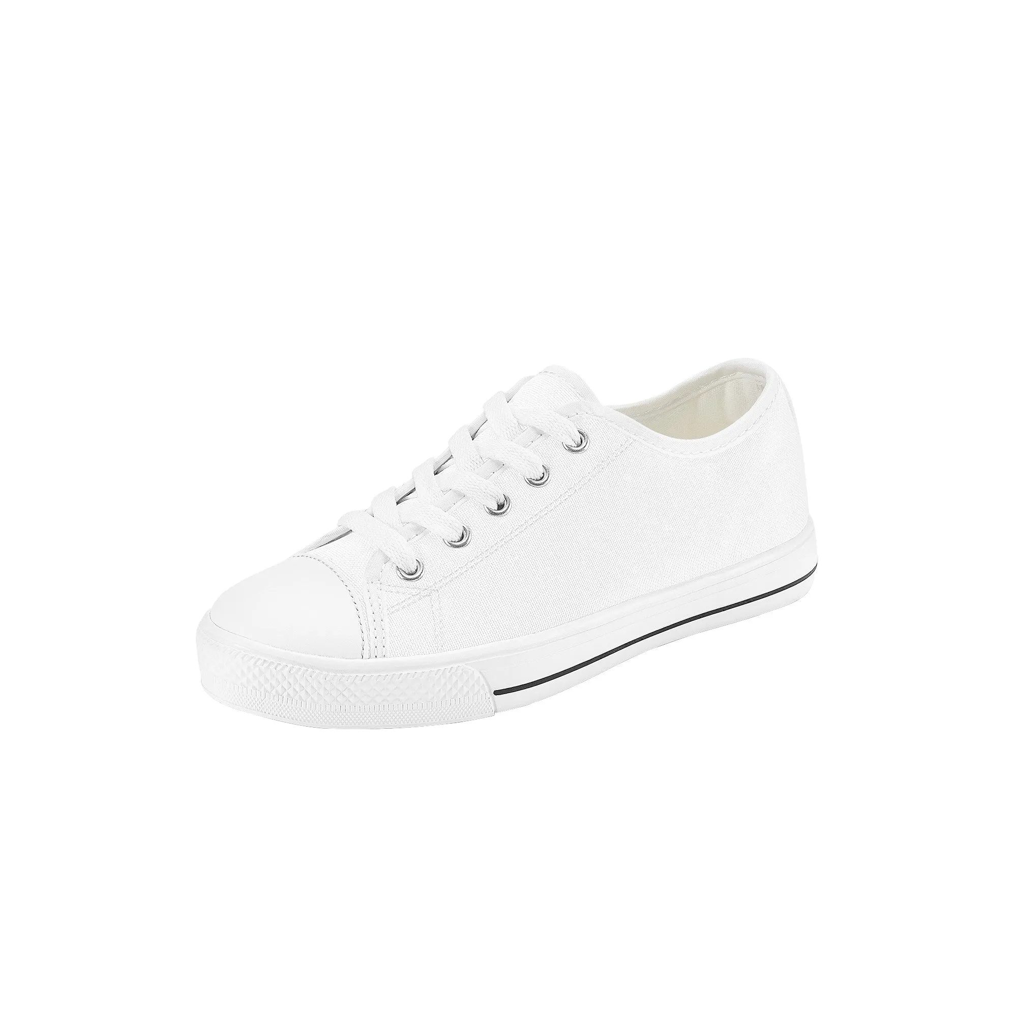 Create Your Own Kids Low Top Canvas Shoes