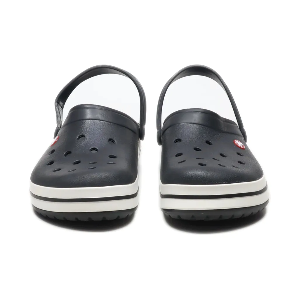 Crocs Crocband Clogs Rubber Black Colour For Men