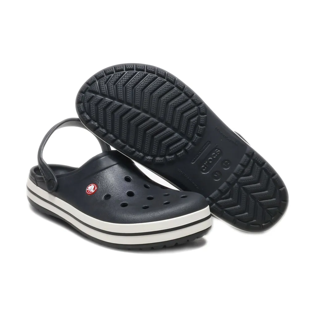 Crocs Crocband Clogs Rubber Black Colour For Men