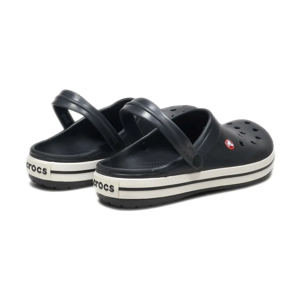 Crocs Crocband Clogs Rubber Black Colour For Men