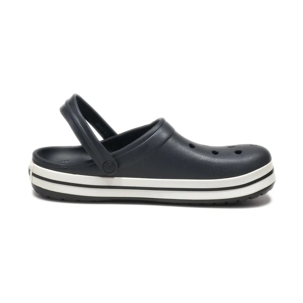 Crocs Crocband Clogs Rubber Black Colour For Men