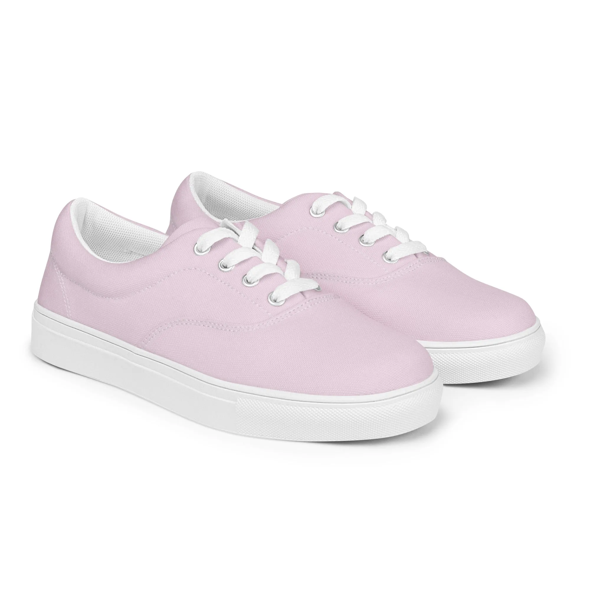 Crush Rose Women’s lace-up canvas shoes