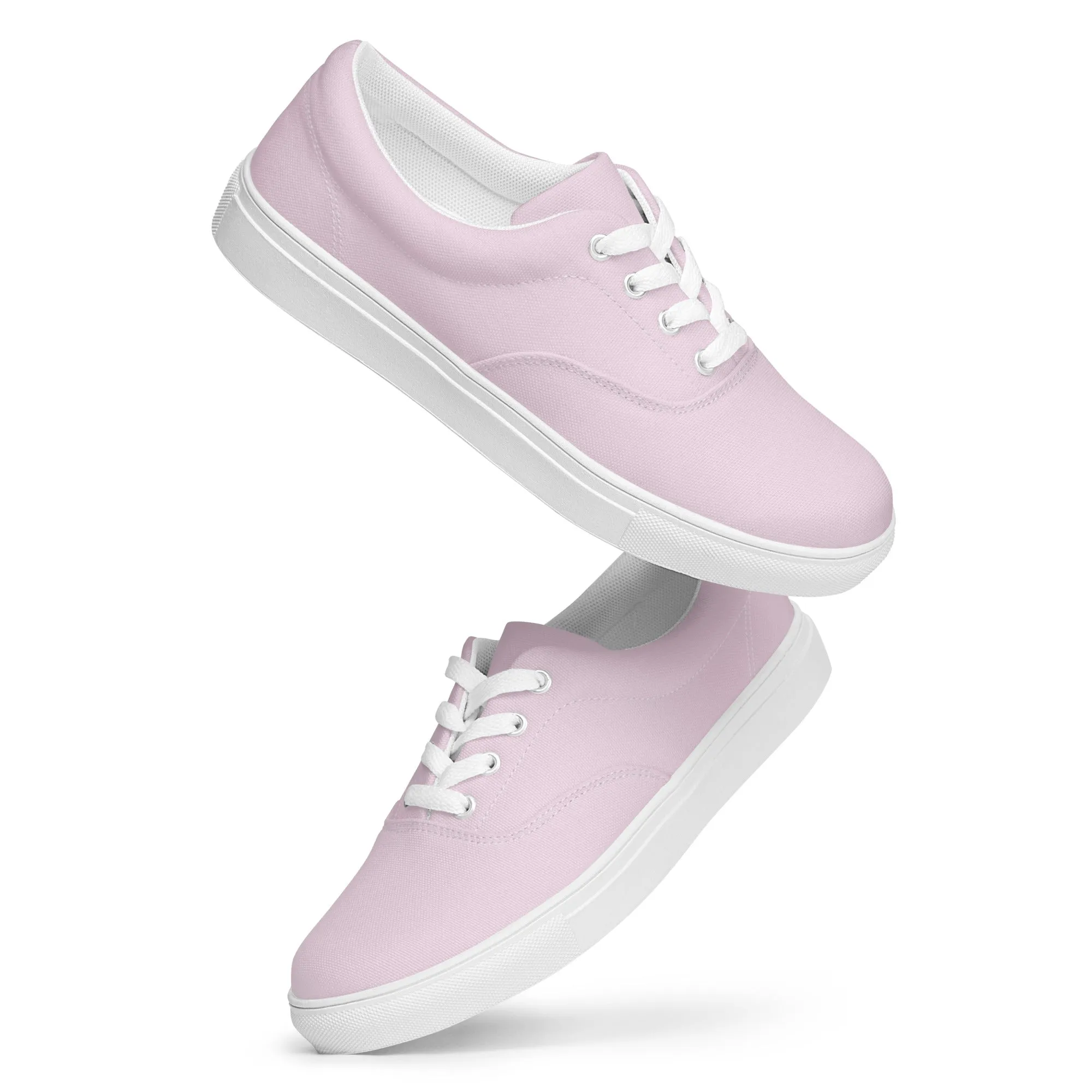 Crush Rose Women’s lace-up canvas shoes