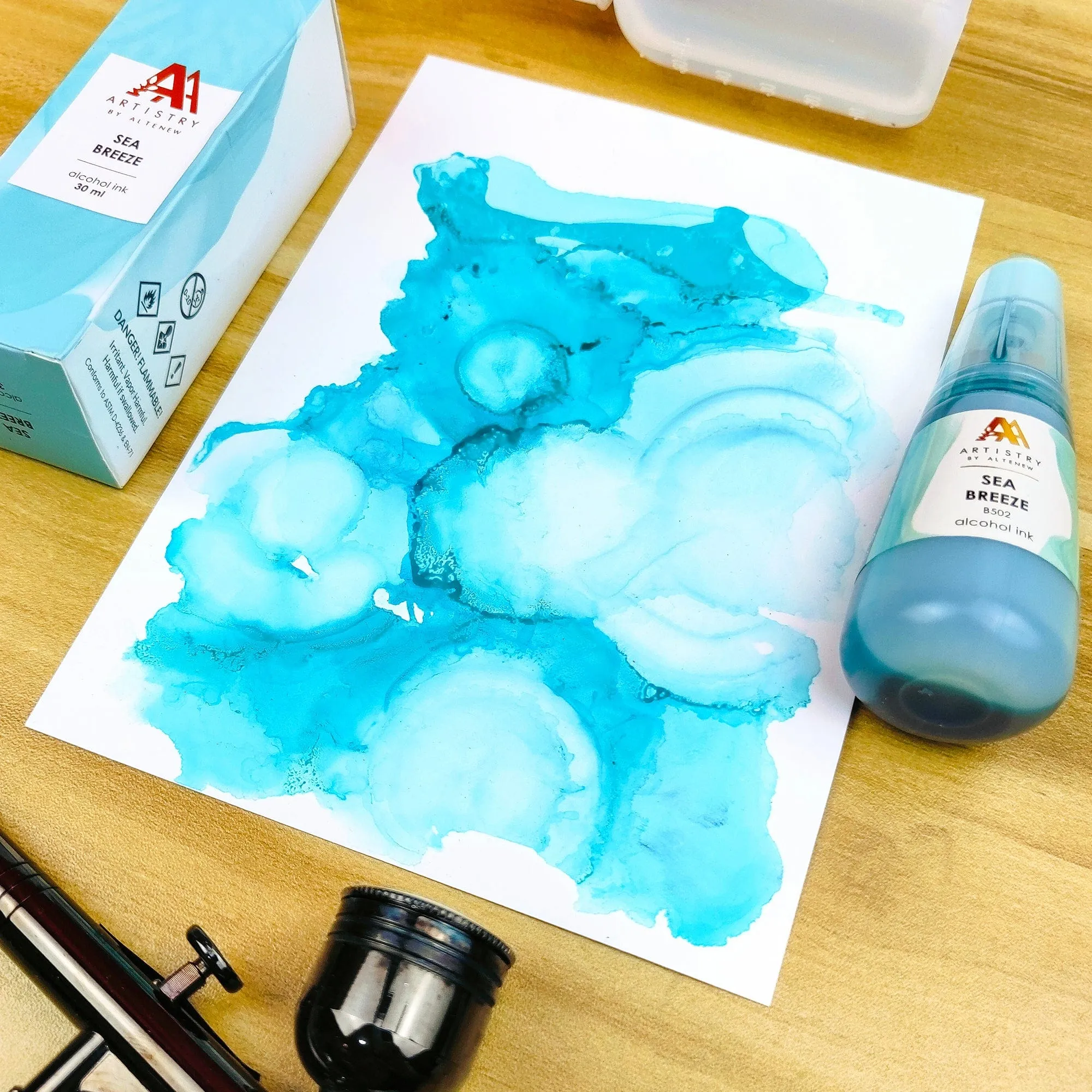 Deep Blue Seas Alcohol Ink Bundle