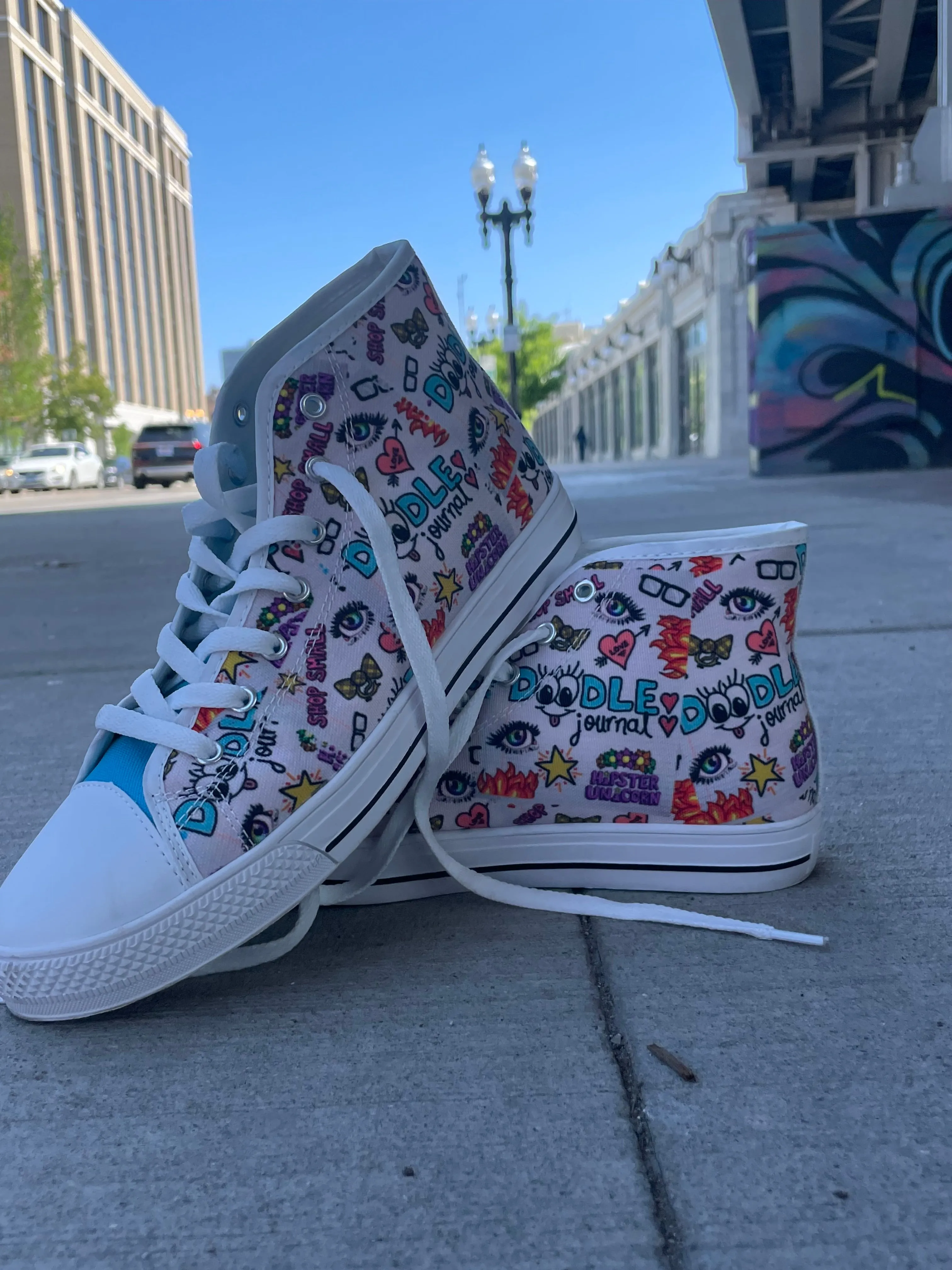 Doodle Journal High Tops